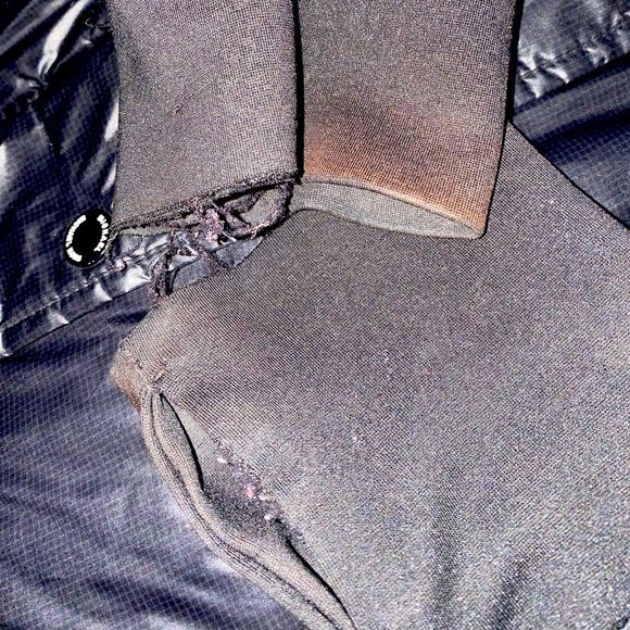 Michael Kors Black Coat with Fur Hood - Picture 6 of 10